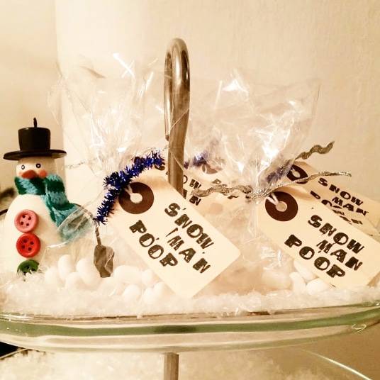 Snowman Poop Party Favours * Marvellous Mrs P - Lifestyle, Vintage ...