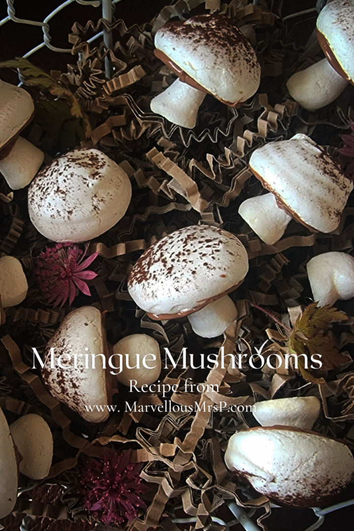 Meringue Mushrooms Recipe 